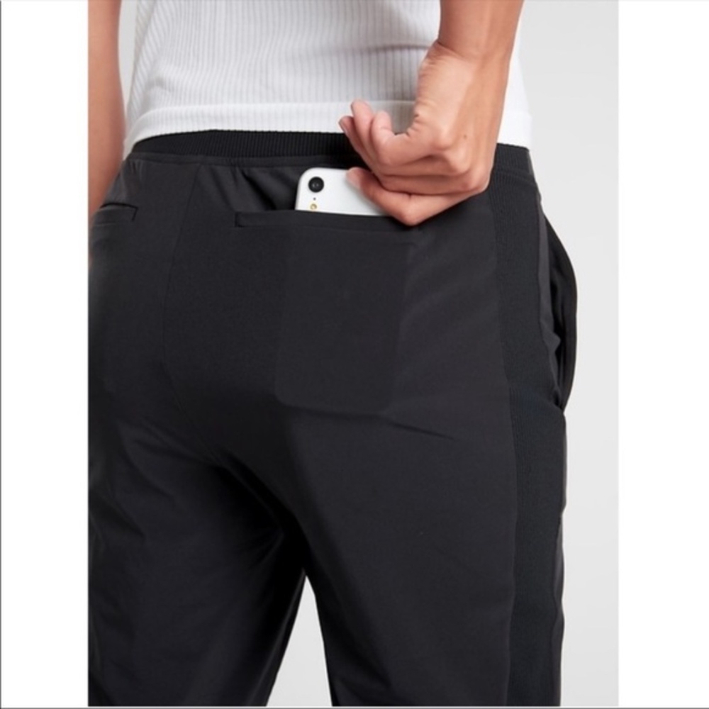 NWT Athleta Brooklyn Ankle Pant // Black - Picture 3 of 5